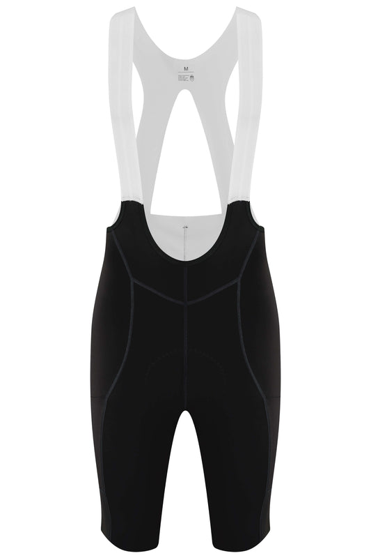 Men's Black Cycling Cargo Bib Shorts