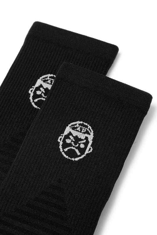 Black Running Socks