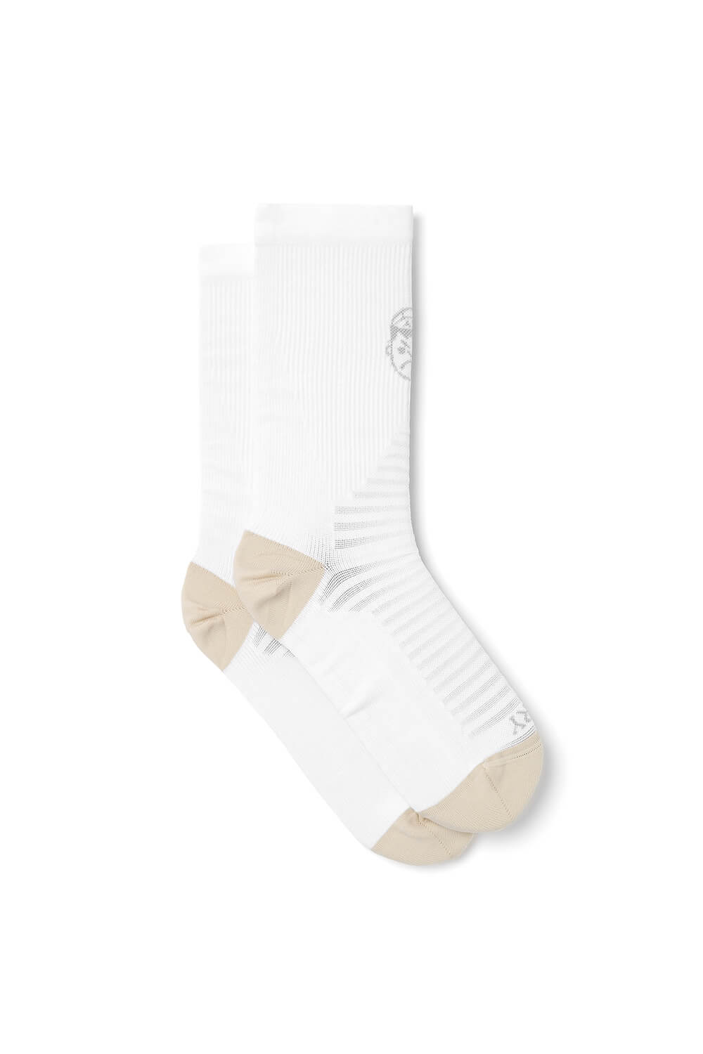 White Running Socks